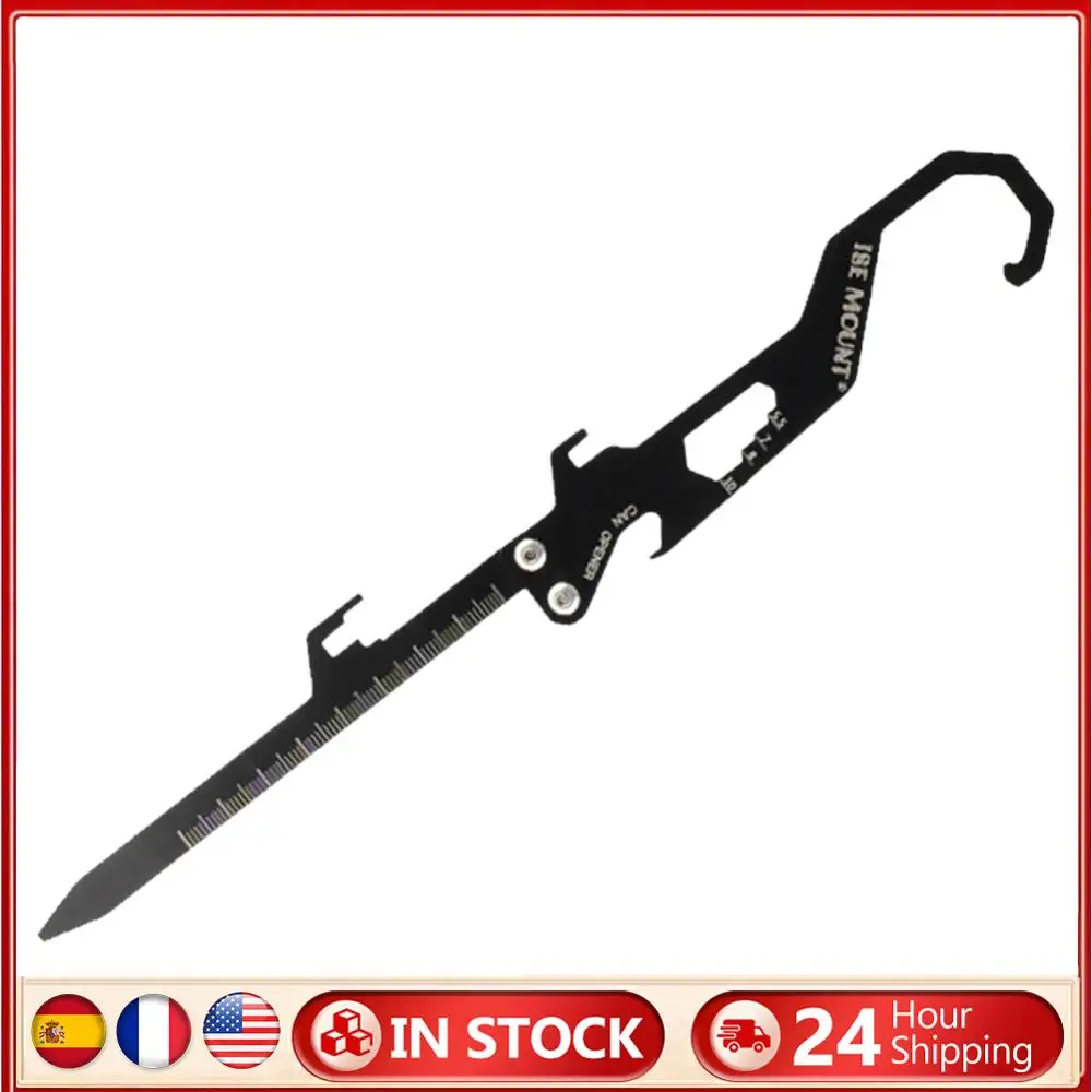 

Folding Tent Stakes Multifunctional Outdoor Tarp Pegs Stainless Steel Outdoor Tent Nails for Outdoor Camping Canopy