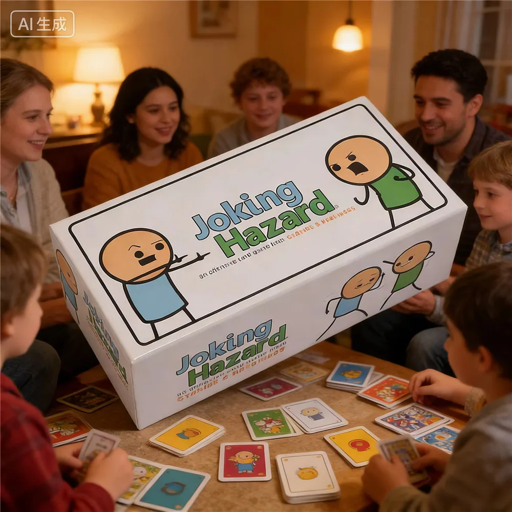 Lustiges Party-Familienspiel, interaktives Kartenspiel mit englischen Witzkarten für Familientreffen