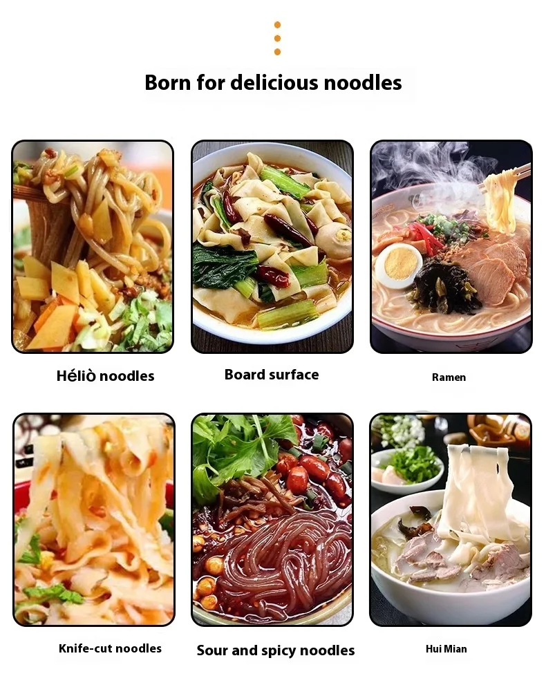 Commercial Full-Automatic Hydraulic Ramen Machine Multifunctional Noodle Cutting Baking Hand-Pressing Noodle Press Grain Making
