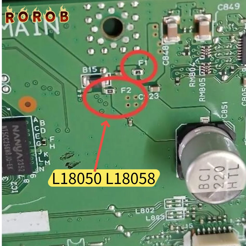 

Предохранитель F1 F2 для принтера EPSON L18050 L18058, предохранитель основной платы принтера