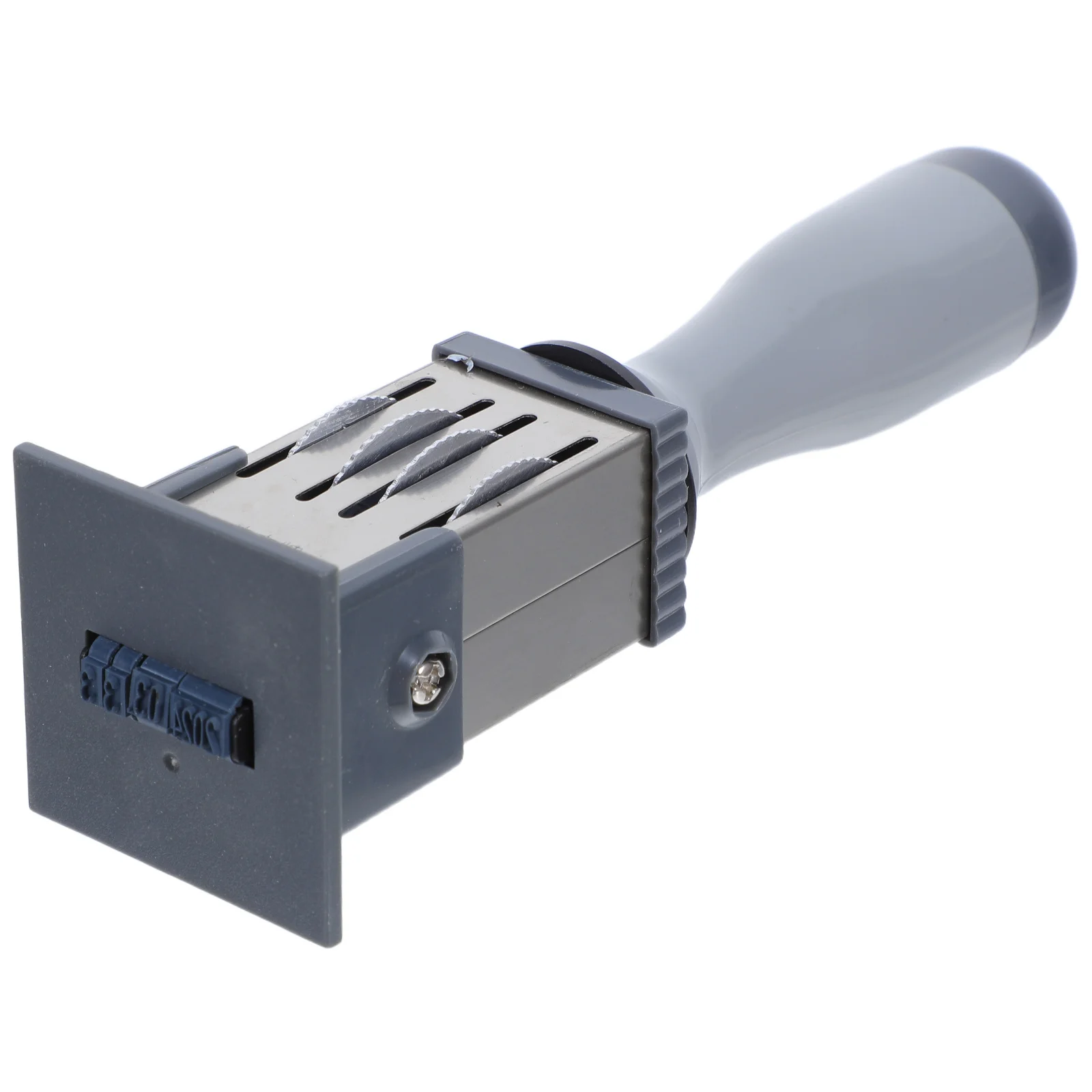 Stempel Tanggal Mini Portabel Otomatis untuk Dokumen Kantor, Kartu, Label, Tanda Tangan, dan Penandaan Tanggal