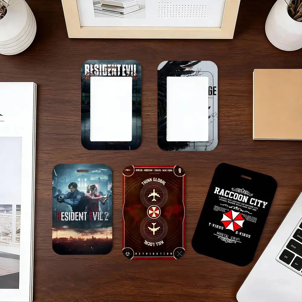 Game Resident Evil Lanyard Card Holders Student ID Card Holders Neckband Card Holders Access Control Accessories Gifts