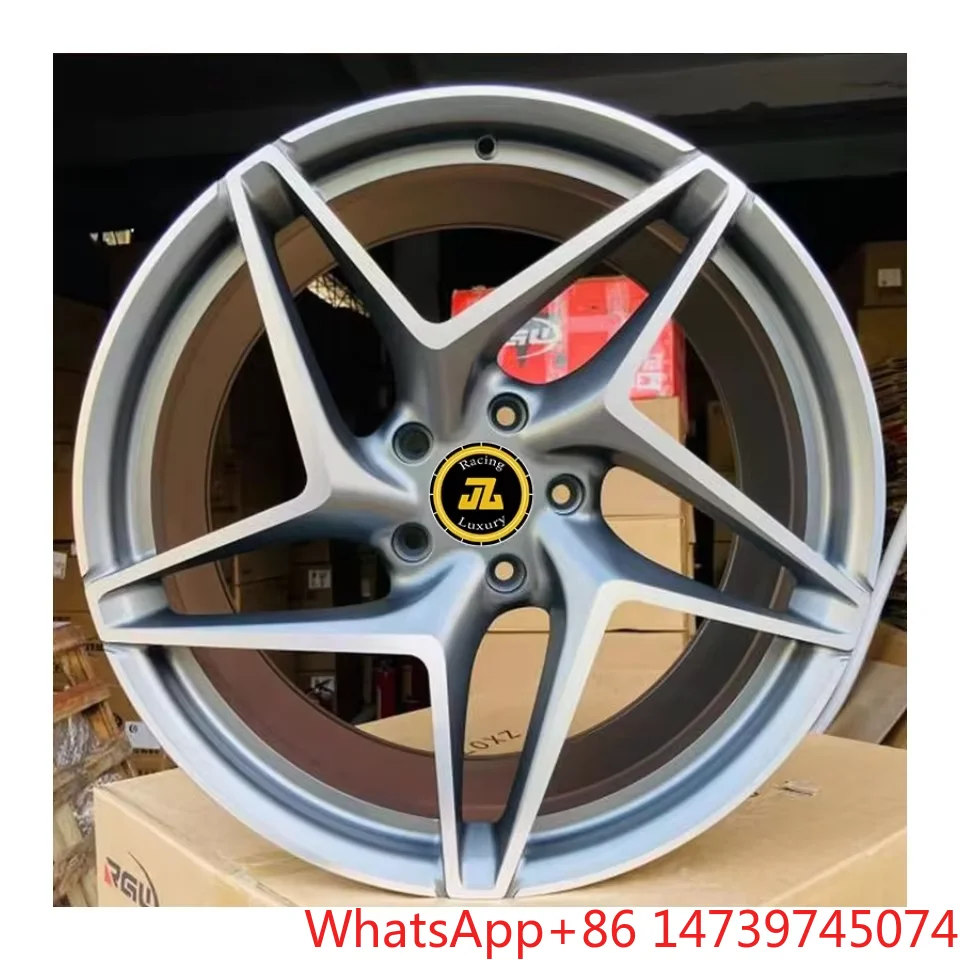 JZ Custom 1 Piece Rims 17-24inch 5x130 Aluminum Alloy Forged Wheels Suitable for C7 C8 R8  F30 M4 Passenger Car Wheel Tires