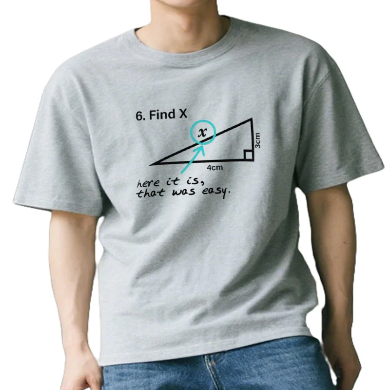 Camiseta de manga corta para hombre y mujer, camisa suave e informal de 100% algodón, con estampado de mensaje 