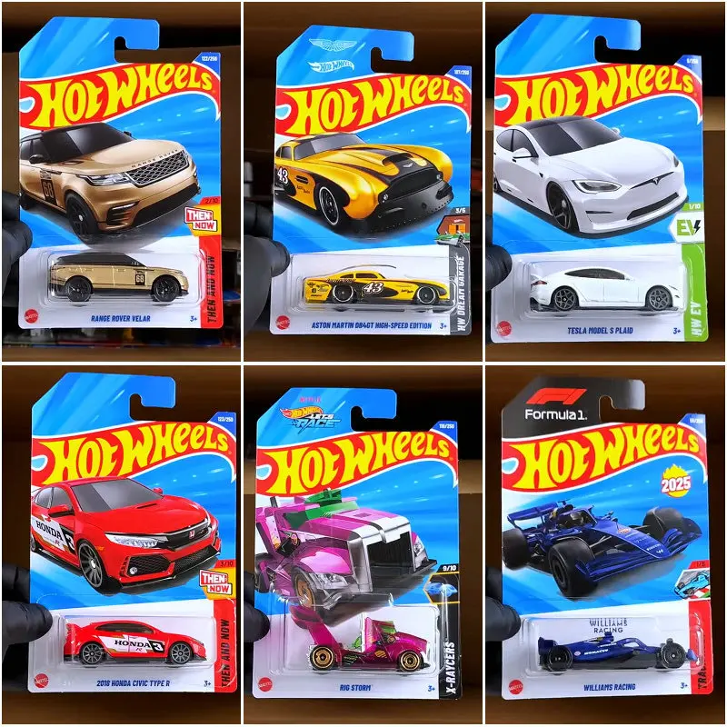 Mattel Hot Wheels 2025 Case E Williams Racing Aston Martin Rig Storm Chevrolet Black Panther Land Rover Range Rover 1/64 Diecast Model Toy C4982