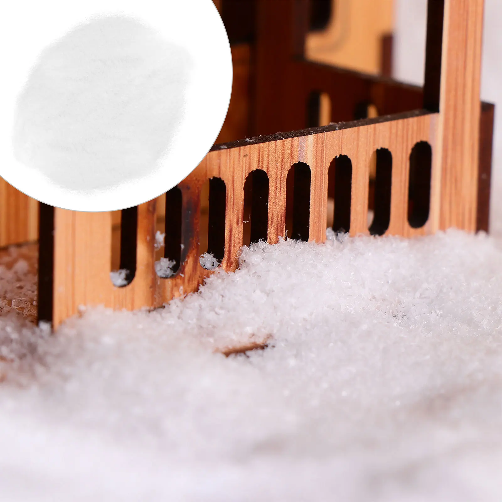 500G Artificial Snow Christmas Fake Snow Powder for Party Decor Tree Decoration Supplies Festive Winter Ambience