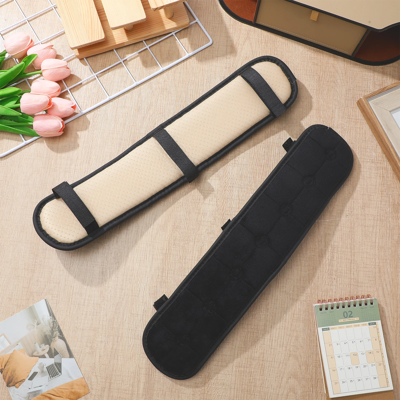 

1Pairs Chair Armrest Pads Ergonomic Design Comfortable Armrest Pad for Chair Suitable for Dining Bar Leisure Gaming Chairs