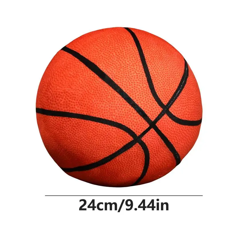 Almofadas de basquete para meninos brinquedo de pelúcia macio brinquedo de pelúcia criativo lance travesseiro bonito bola plushies brinquedos flexíveis para sofá cama