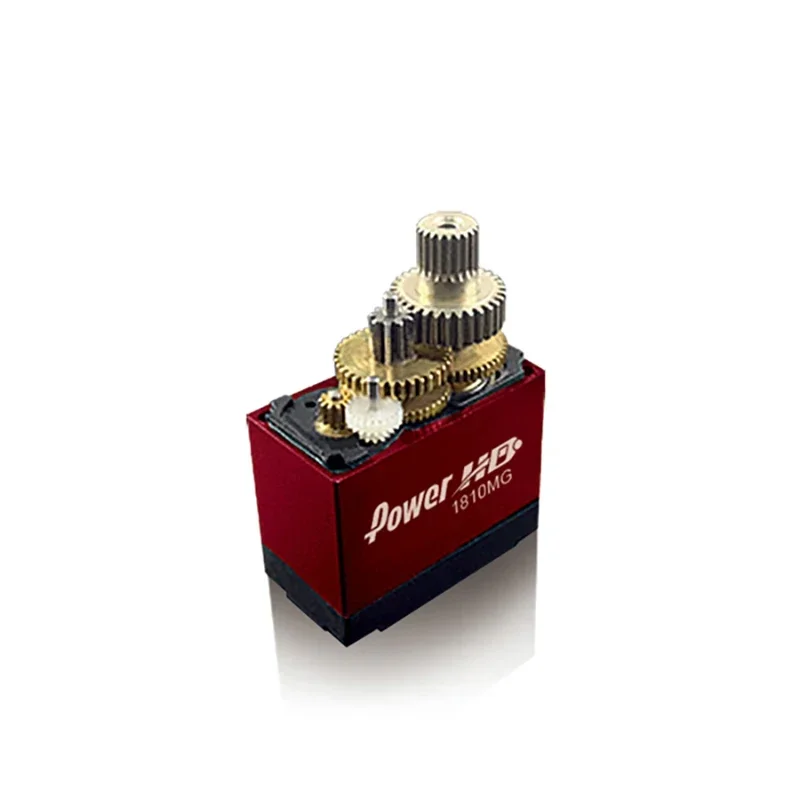 Power HD Micro Digital Servo 3.9kg/15.8g CAPOCUB HD-1810MG with Aluminum Case D-04HV Replace for Flybarless 450 Helicopter