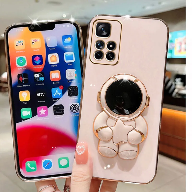 Shockproof Bracelet Case for Redmi 10 Holder Camera Protection Phone Cover for Xiaomi Redmi 10 Note 11 10 13 14 Pro Plus Case