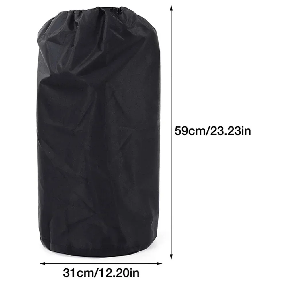 Bolsa de almacenamiento con cubierta para botella de Gas, poliéster impermeable, 12,2x23,2 pulgadas, 31x59cm, económica para barbacoa casera, alta calidad, útil