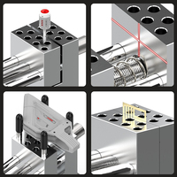 Mini Table Vise Compact Adjustable Clamp 360 Degree Rotating For Modeling Hobby Working On Scale Models Crafts DIY Tool Access
