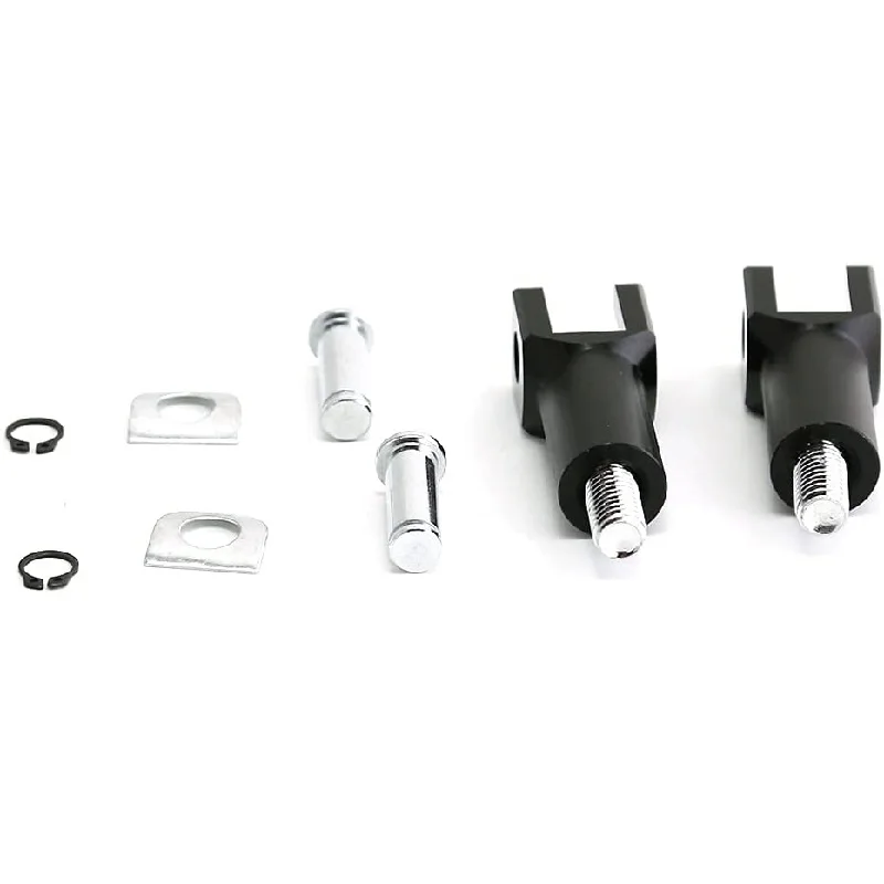 Motorcycle 2.25Inch Rear Foot Peg Support Mount Holder CNC Aluminum Clevis Bracket Kit 2 Colors Fit For Harley Softail 2000-2006