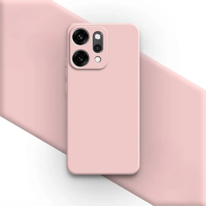 حافظة هاتف من السيليكون السائل لهاتف OPPO Reno14 Reno 14 Pro 14 Pro 5G غطاء خلفي كلاسيكي ناعم