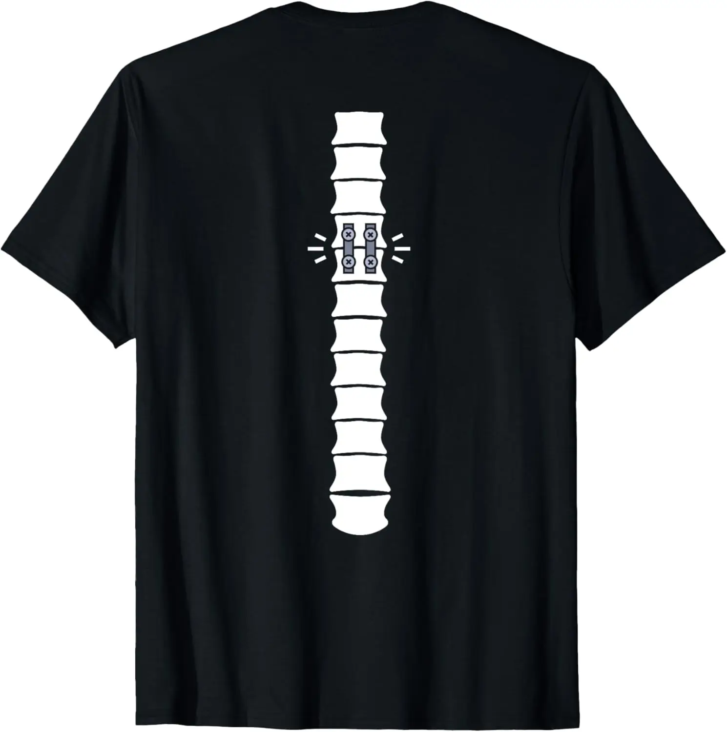 Funny Spinal Fusion Spine Back Surgery T-Shirt