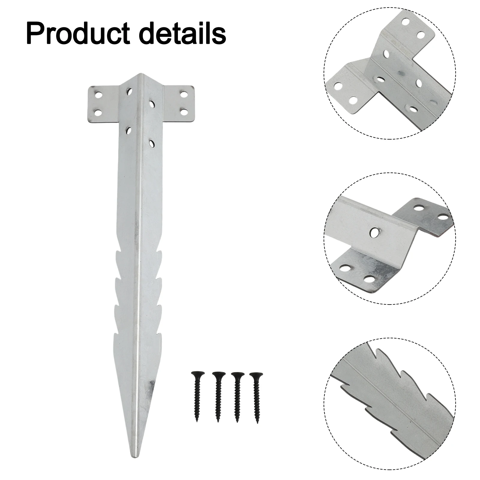 Practical Railway Sleeper Brackets for Pathways and Raised For Garden Beds Available in 10 or 20 Packs with Screws