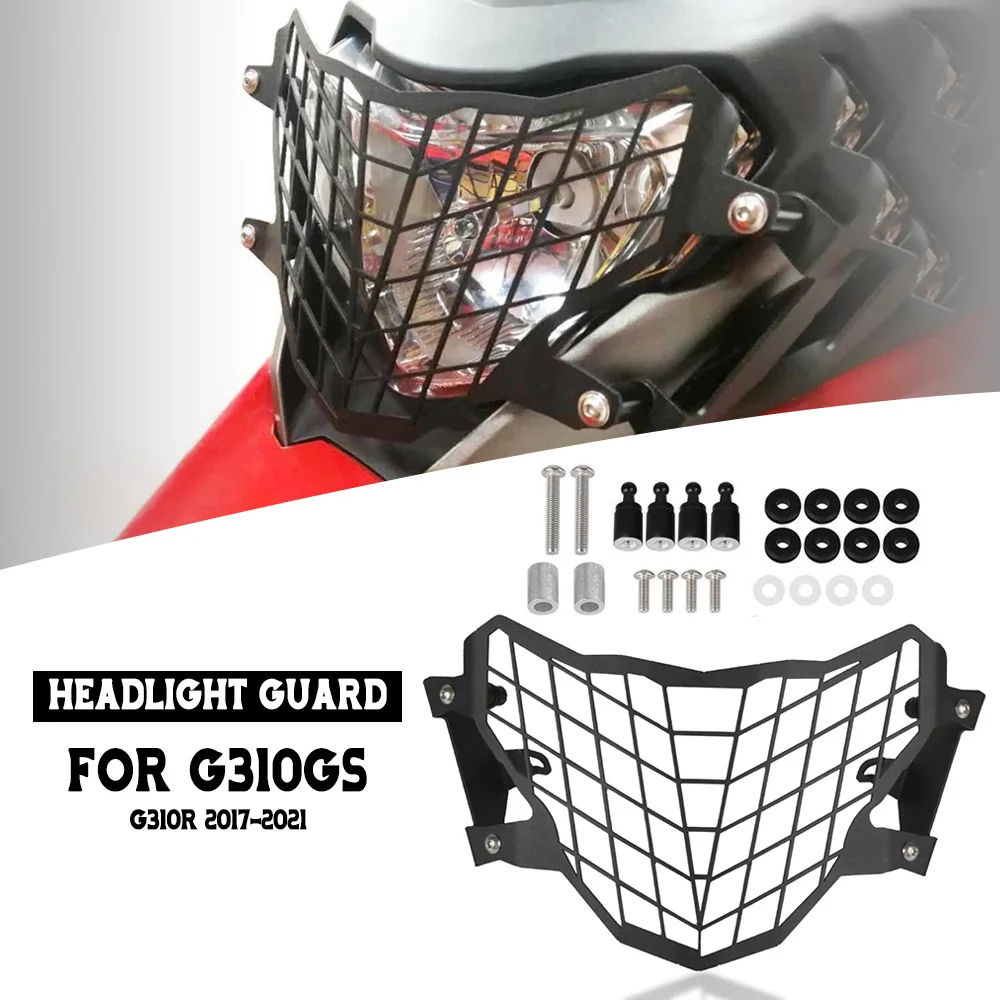 

Motorcycle Accessorie FOR BMW G310GS G310R 2017 2018 2019 2020 2021 Headlight Protector Shield Guard Mesh Grille G 310GS G310 R