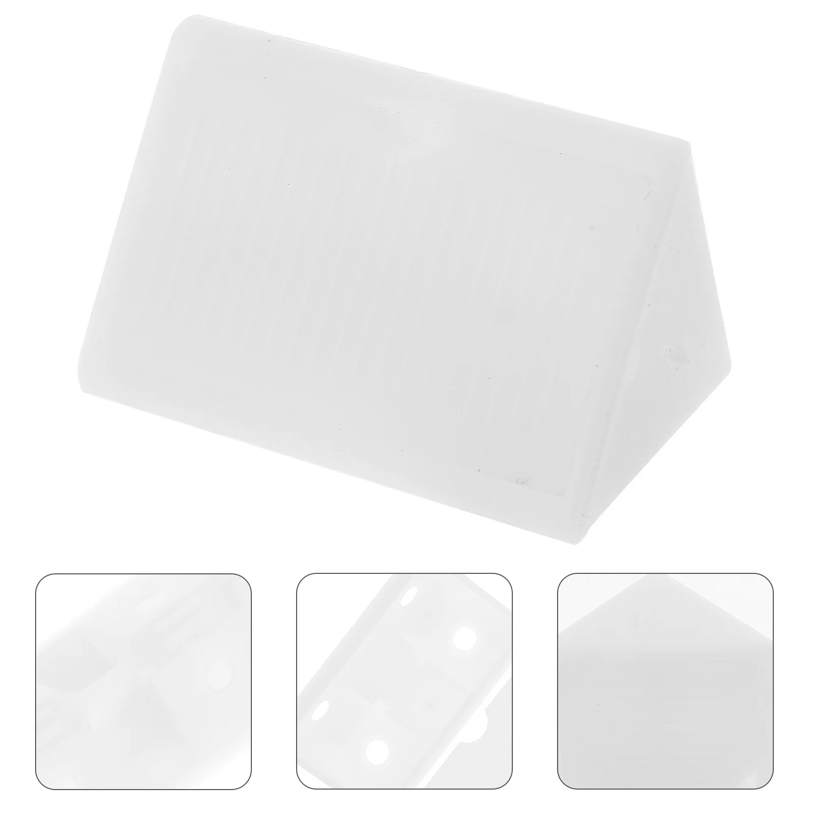 

100Pcs Angle Brackets for Cabinet Heavy Duty Corner Fastener with Cover Cap Shelf Support Right Angle Connector