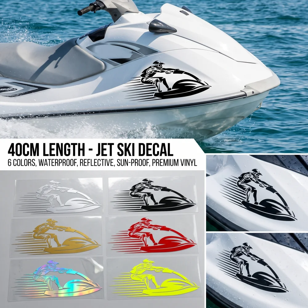 Jet Ski Stickers Super Water Boat Sticker Riding Vinyl Decal RXP RXT GTI Spark GTX Waverunner GP FX VX FC Accessories for SEADOO
