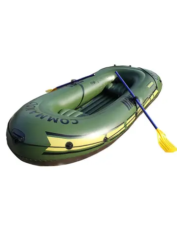 Inflatable Rubber Boat 2 Person 230cm(130cm) Drifting Sports Kayak Fishing Boat