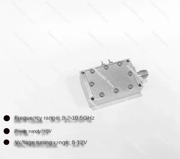 Signal Source Broadband VCO Point Frequency Source 8.3-10.5ghz Signal Generation Adjustable Point Frequency Source