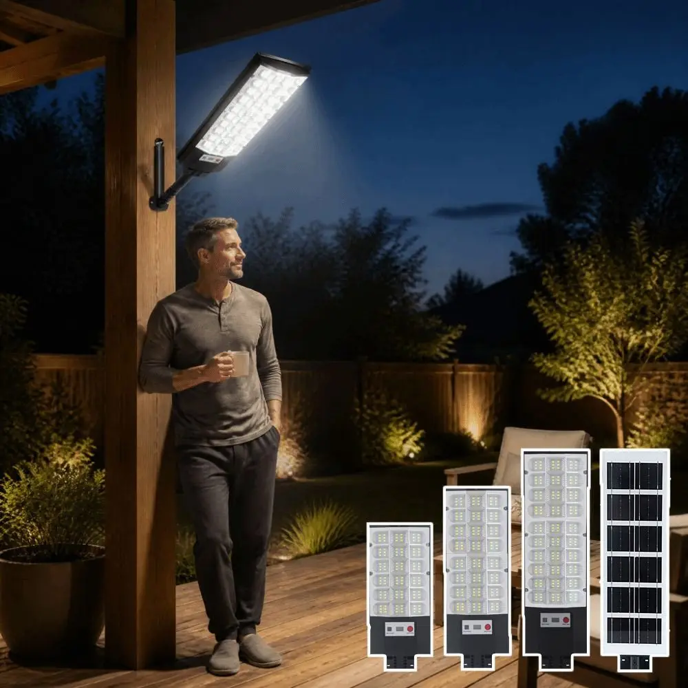 Waterproof Integrated Solar Street Light Smart Motion Sensor Integrated Design Solar Yard Lamp Motion Sensor