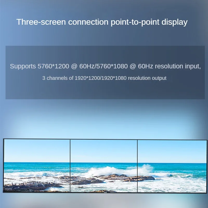 Picture 3: Ultimate Video Wall Controller Non-Distorted Display for Perfect Image Quality Point-to-Point Monitor Splicing Processor