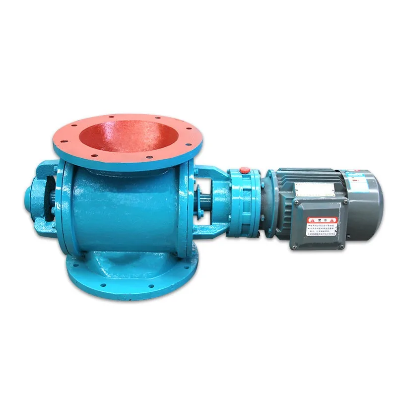 

Explosion Proof 304 Stainless Steel Rotary Valve Star Feeder Air Lock Discharge Gate For Dust Collector