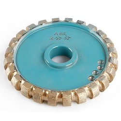 12 Inch 300mm Sintered Segment Hole 50mm Diamond Edging Grinding Wheel Roman Shape for Granite Stone