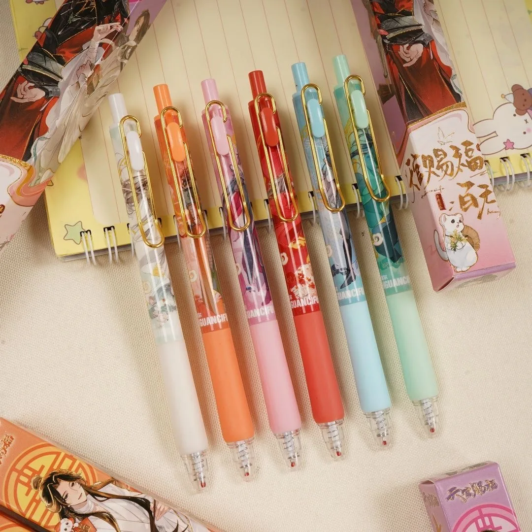 1 Stück Anime Heaven Official's Blessing Pen Spielzeug Tian Guan Ci Fu Gelstift Studie Schreibwaren Spielzeug Geschenk 0,5 mm – Detail 3