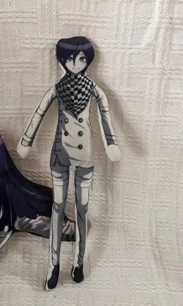 Danganronpa Kokichi Enoshima Junko Sayaka Kirigiri Nagito Mascot Costume Plush 10cm Dolls for Cosplay Events Roleplay