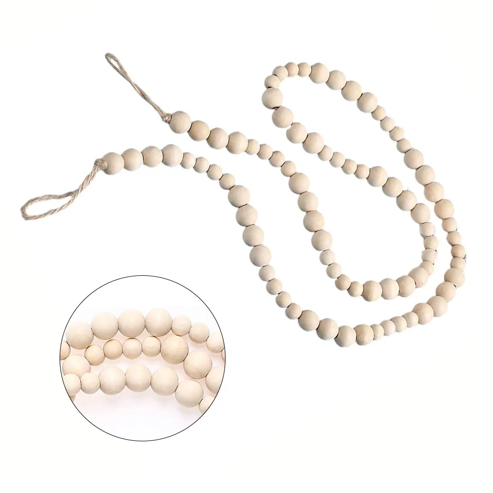 Christmas Wooden Beads Wooden Beads Storage Photo 57 Inches For Decorating Living Room For Decorating Bedrooms