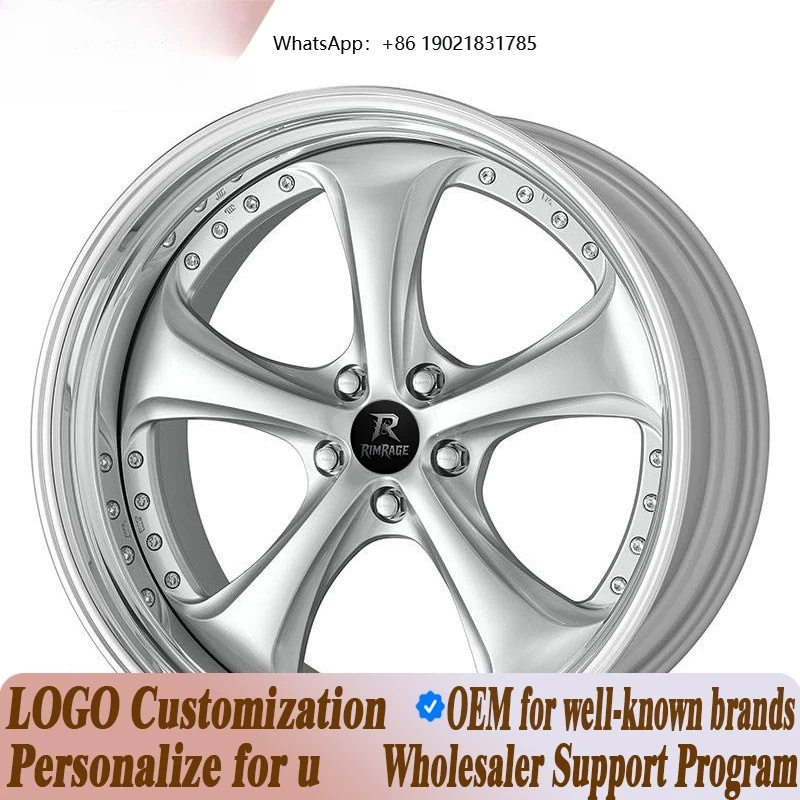 Work Wheels VS-KF Forged 3-Piece Alloy Rims 18-26 Inch Deep Lip Luxury Custom Wheels fo