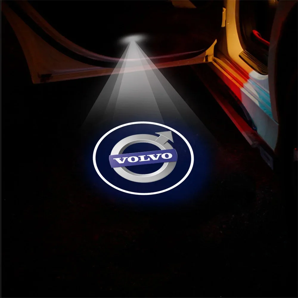 Car Door HD Welcome Light Wireless Projector Induction Lamp For Volvo EX30 XC60 XC40 V60 V40 XC90 XC70 V50 S60 V70 S90 AWD T6 view 6