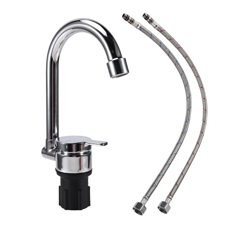 Reliable-Camper Kitchen Faucet Replacement Accessories-RV Sink Faucet Calf& Hot Water Mixer For Home, Caravan, Yacht,Boat