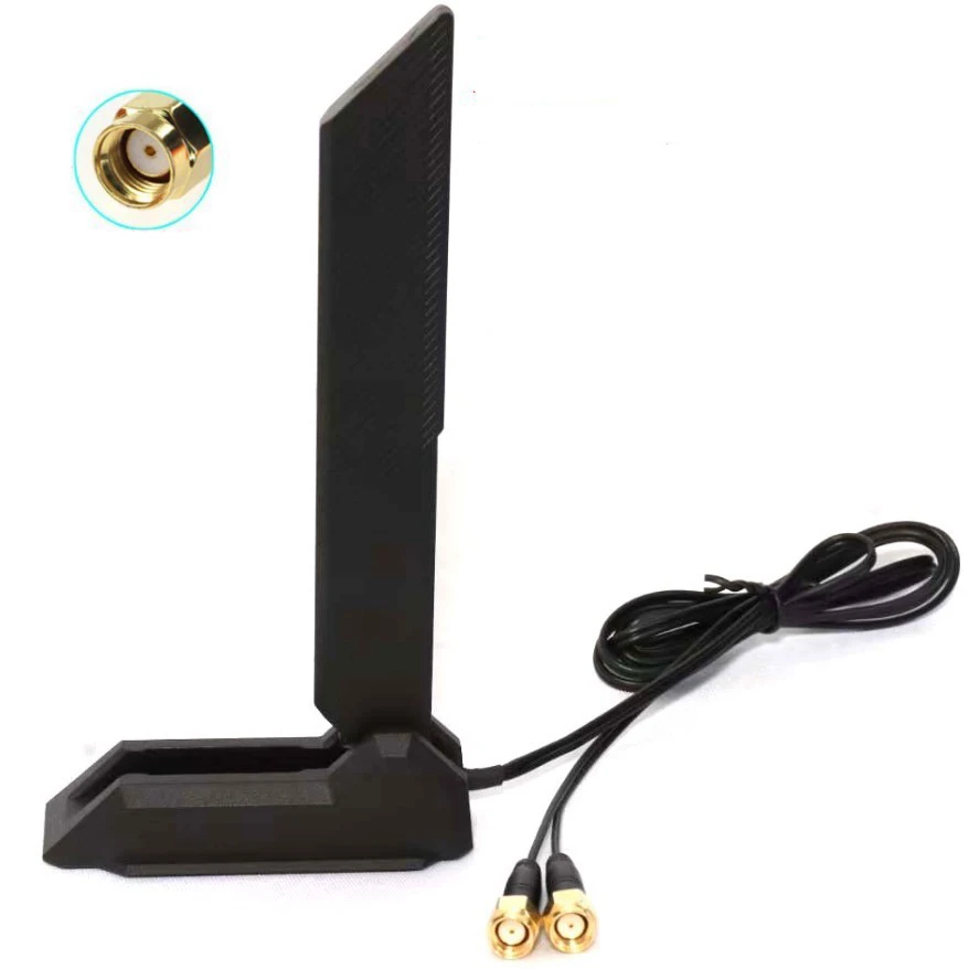 Imagem -05 - Roteador Wifi Externo Antena de Placa de Rede para Asus Rog B660 H670 M13h Z690 Placa-mãe rf 12 m 2t2r 2.4g 5g 6g Wifi6e