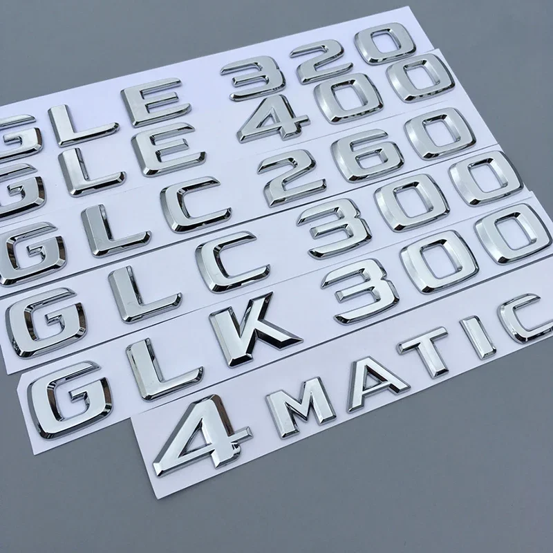 Chrome Letter Numbe…