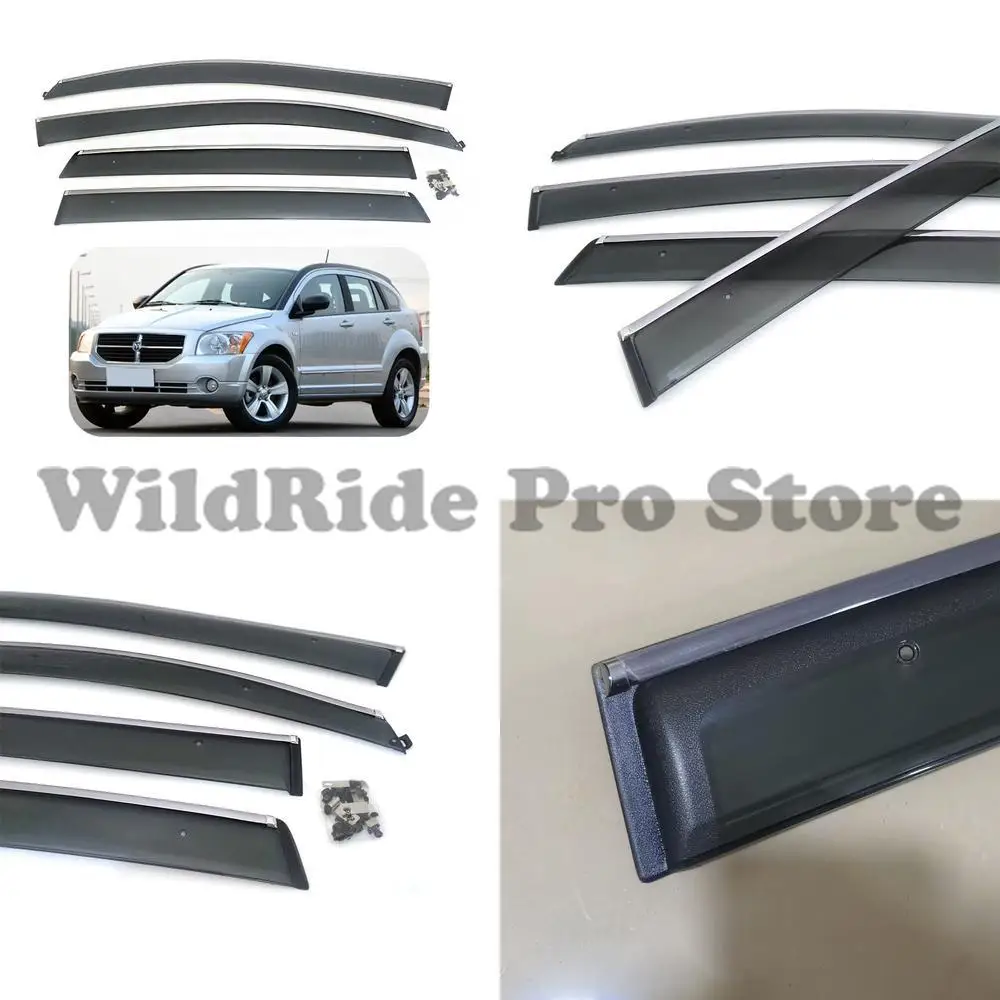 

1 set Universal For Dodge Caliber Cliber 2008-2011 Thickened Window Rain Visor Deflector