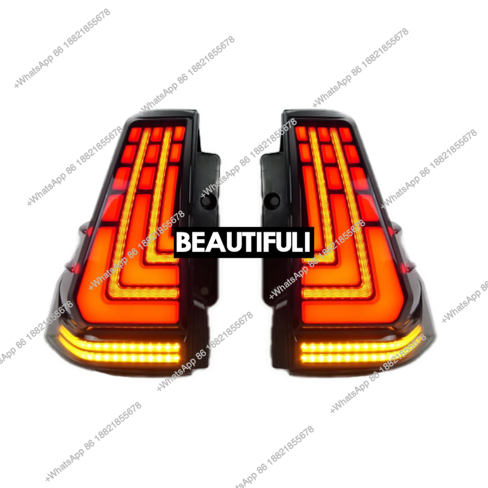 

Car Accessories Rear Lamp for FJ150 LED Tail Lights 2010-2022 Rear Bumper Light