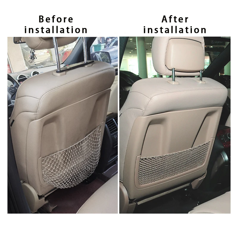Für Mercedes Benz ML GL GLS GLE R Klasse W164 W166 W251 Auto Vordersitz Rückenlehne Lagerung Tasche Pack Abdeckung 1669100003 – Detail 9