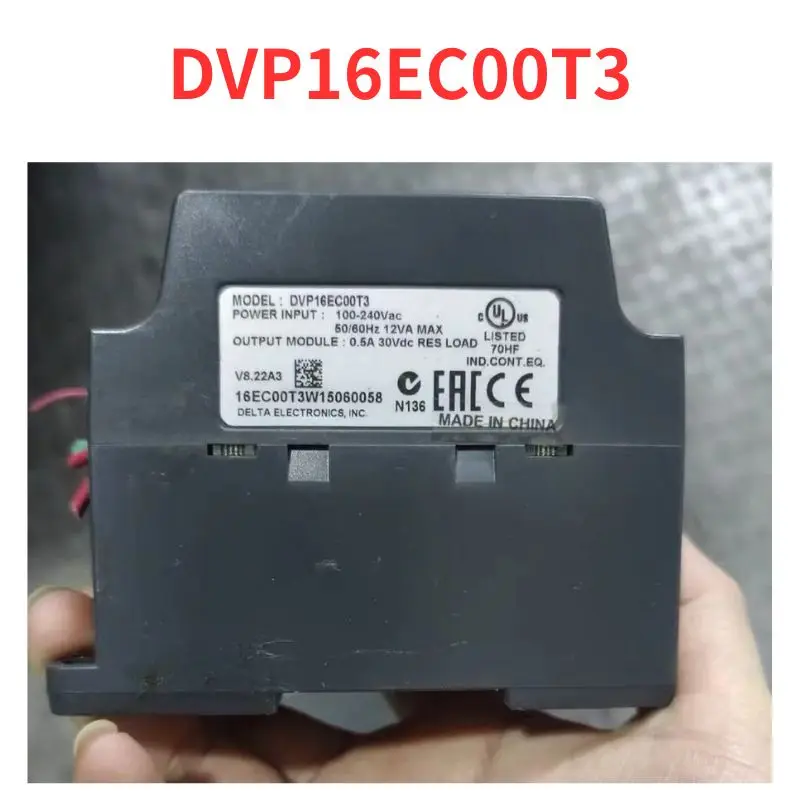 90% new  DVP16EC00T3   PLC   tested OK