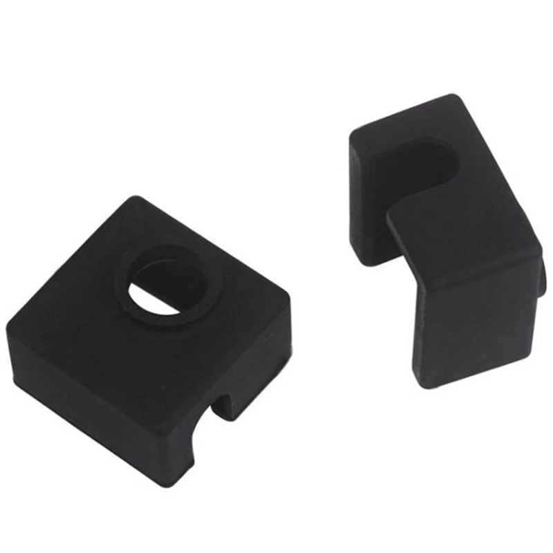 10 teile/los 3d drucker düse silikon socken abdeckung heizung isolierung fall für heizung block für Ender-3 CR-10 extruder
