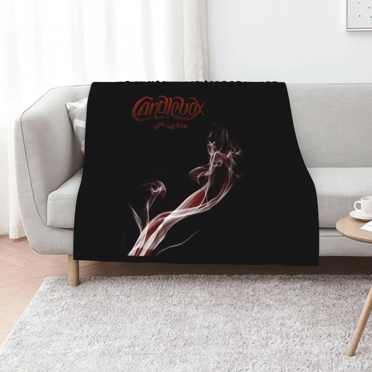 

Candlebox into the sun Throw Blanket Sofas wednesday Personalized Gift Nap Blankets