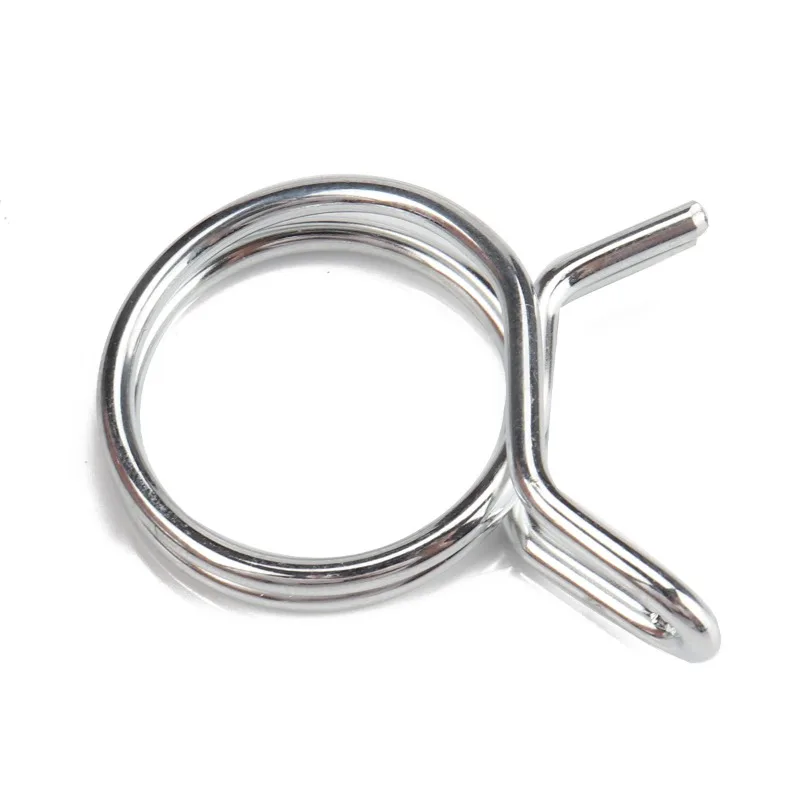 مصدر التجارة الخارجية صندوق مكون من 110 قطعة من Φ5-Φ24 مشابك أنبوبية زنبركية مزدوجة الخط / مشابك خرطوم مزدوجة الخط / مشابك أنابيب المياه