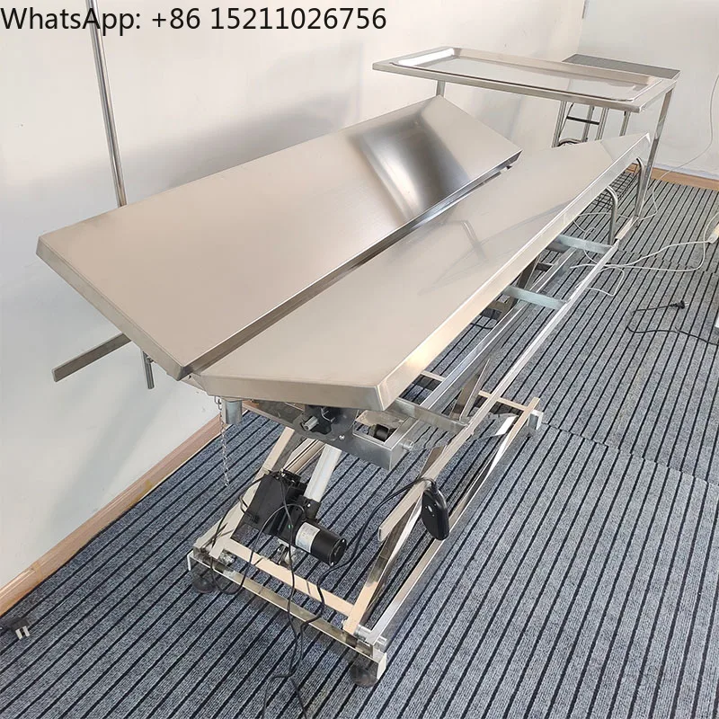 Stainless Steel Animal Surgical Table Electric Adjustable Veterinary Operating Table Pet Medical Surgery Equipment