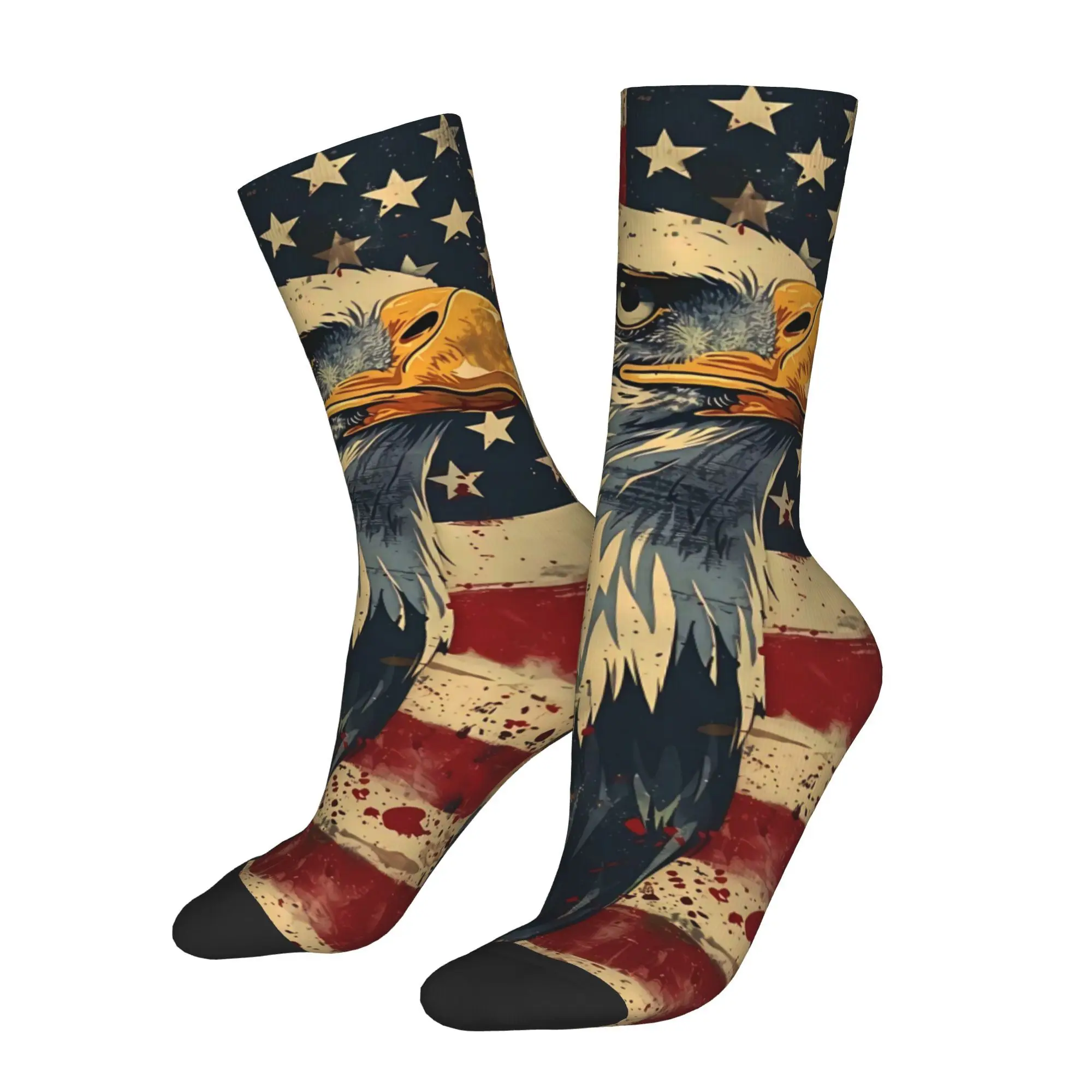 

American Eagle Sock Printed Man Polyester Fashion