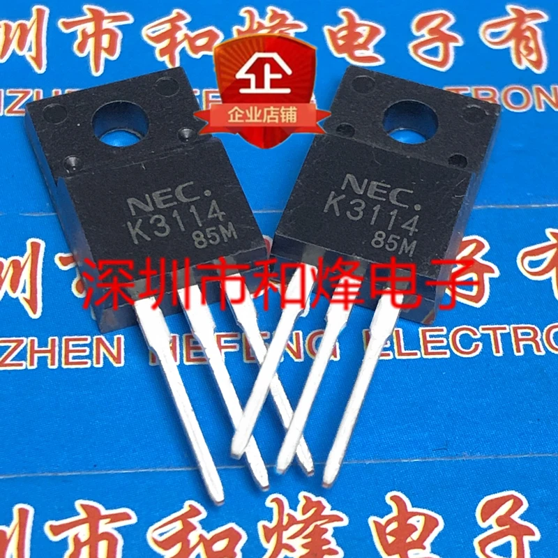 5PCS-10PCS K3114 2SK3114  TO-220F 600V 4A  New And Original On Stock