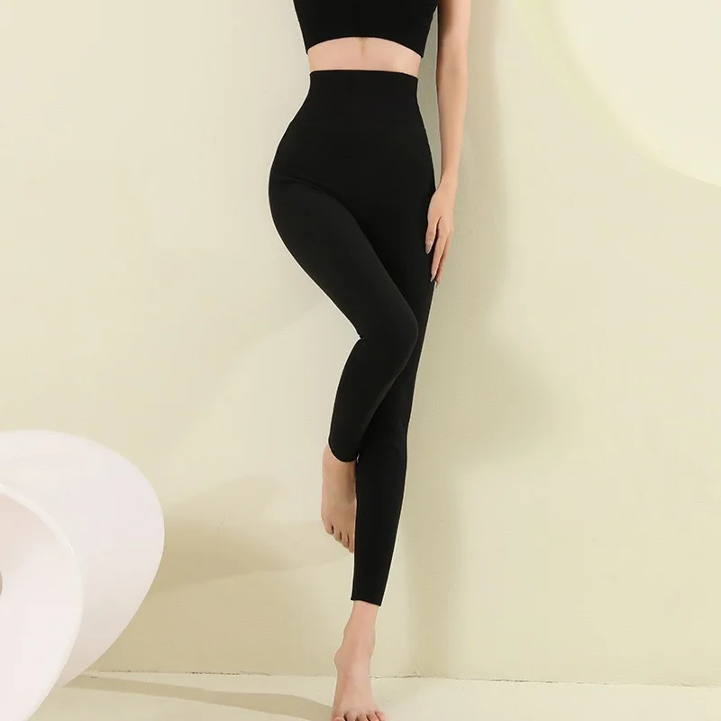 Leggings Taglie forti Donna Aderente Contrrazione Grafica Cinched Tintura Leggings-Abbigliamento per la casa a vita alta Loungewear Nozioni di base Micro Corno