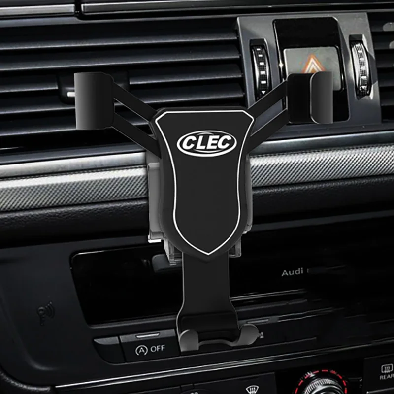 Car mobile phone holder gps holder cell phone bracket stand phone clip air vent mount stand for Audi A6 C7 2012-2018