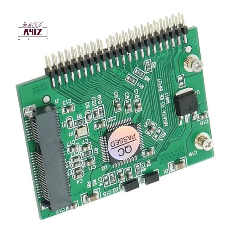 A41Z-IDE MSATA Adapter 2.5 Inch 5V IDE To MSATA SSD Converter Card